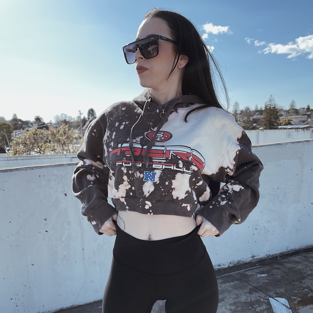 🤎SOLD🤎Cropped 49ers Hoodie